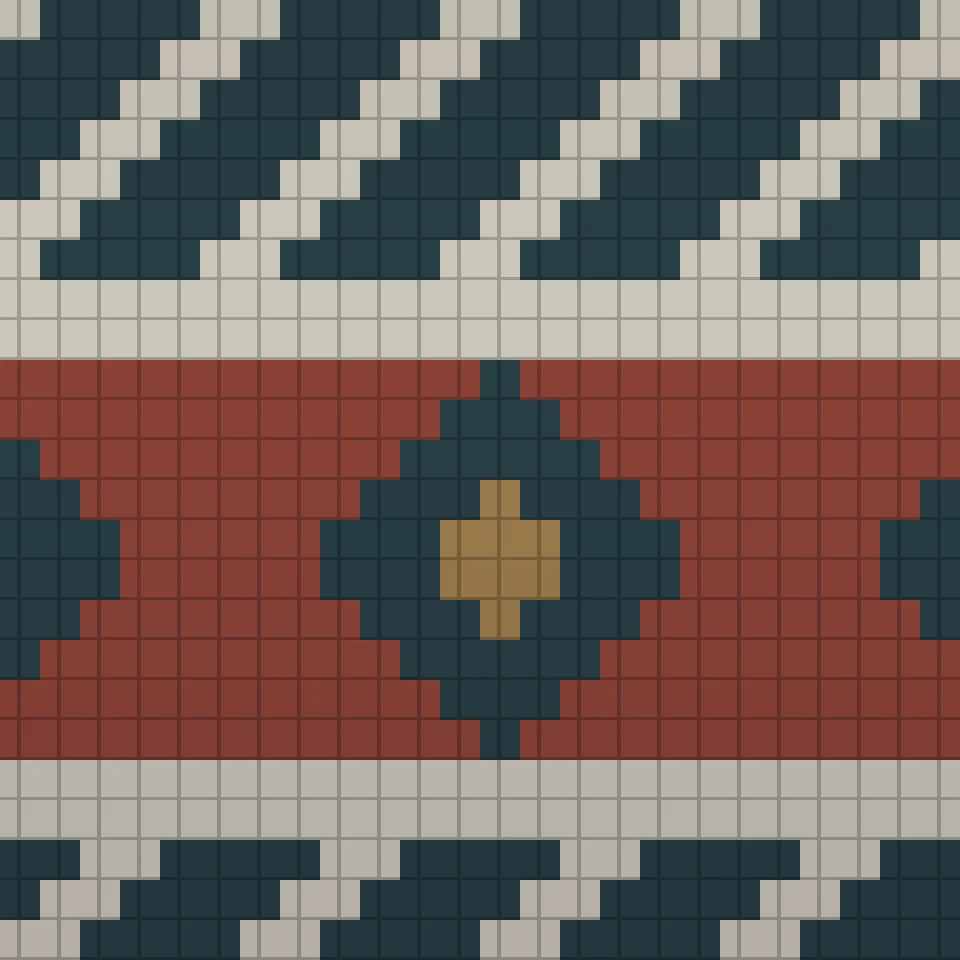 Kilim runner, the back